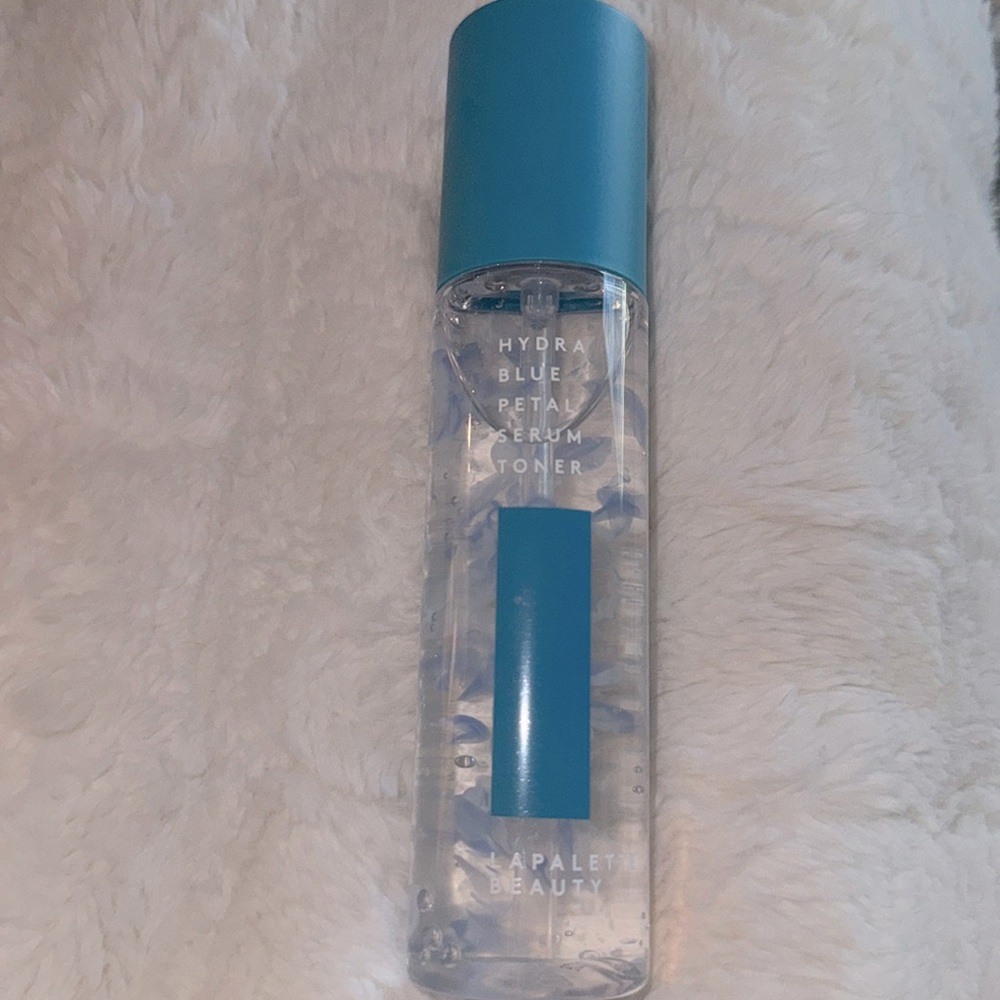 Lapalette Beauty hydro blue pedal serum toner new